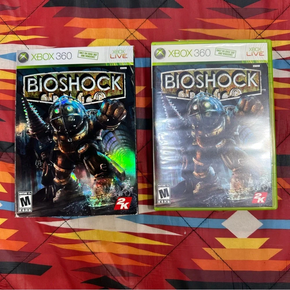 BioShock (Microsoft Xbox 360, 2007) No Manual! Tested & Working